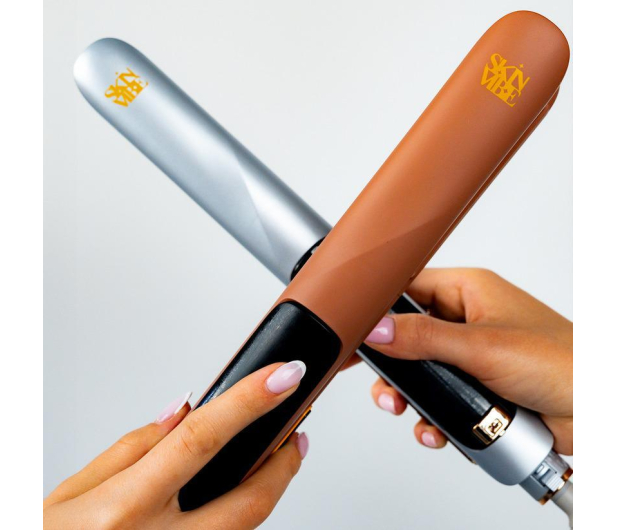 SkinVibe Prostownica do włosów Skinvibe Astra SteamPlasma Silver - 1490777 - zdjęcie 5
